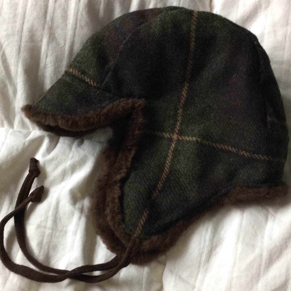 Vintage Jcrew Aviator hat, made in UK- New
